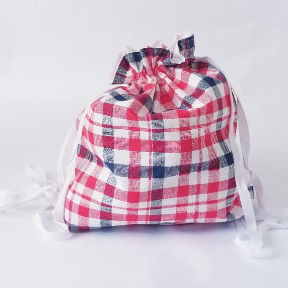 Lightweight Handmade Drawstring Bag - Picture 3 of 4